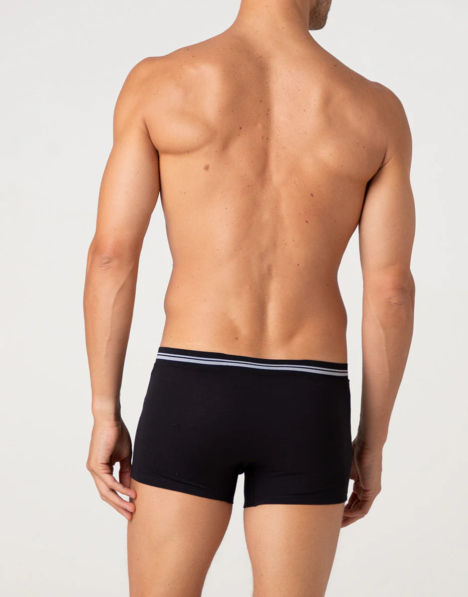 Boxer Comfort 360 Stretch Cotton, nero - Image 3