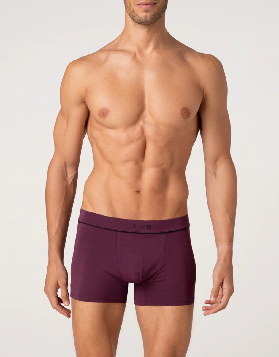 Boxer Modern Cotton Modal, vinaccia - Image 2