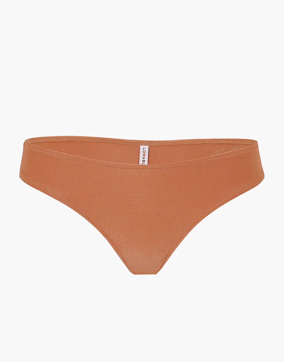 Costume Brasiliano Plain Lurex, rame - Image 5