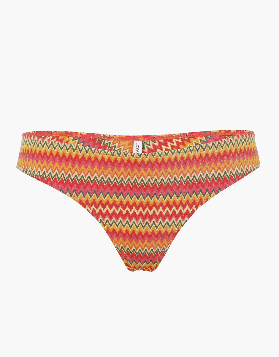 Costume Brasiliano Printed Lurex, zigzag multicolor - Image 5