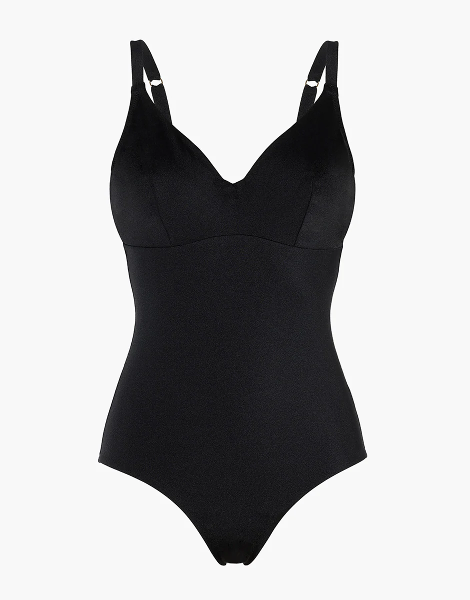 Costume Intero con Ferretto Expert Shiny Micro, nero - Image 4
