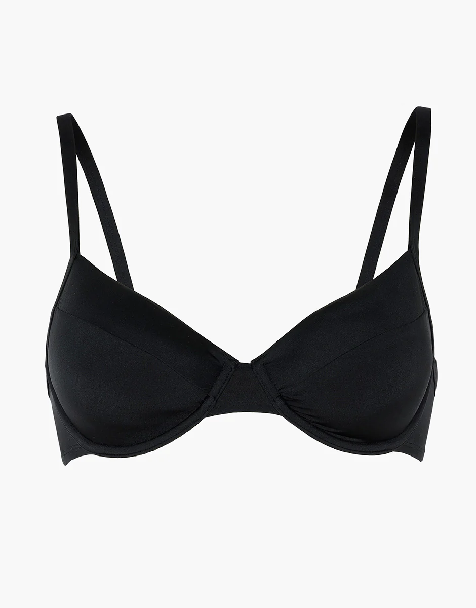 Costume Reggiseno con Ferretto Essential Micro, nero - Image 6