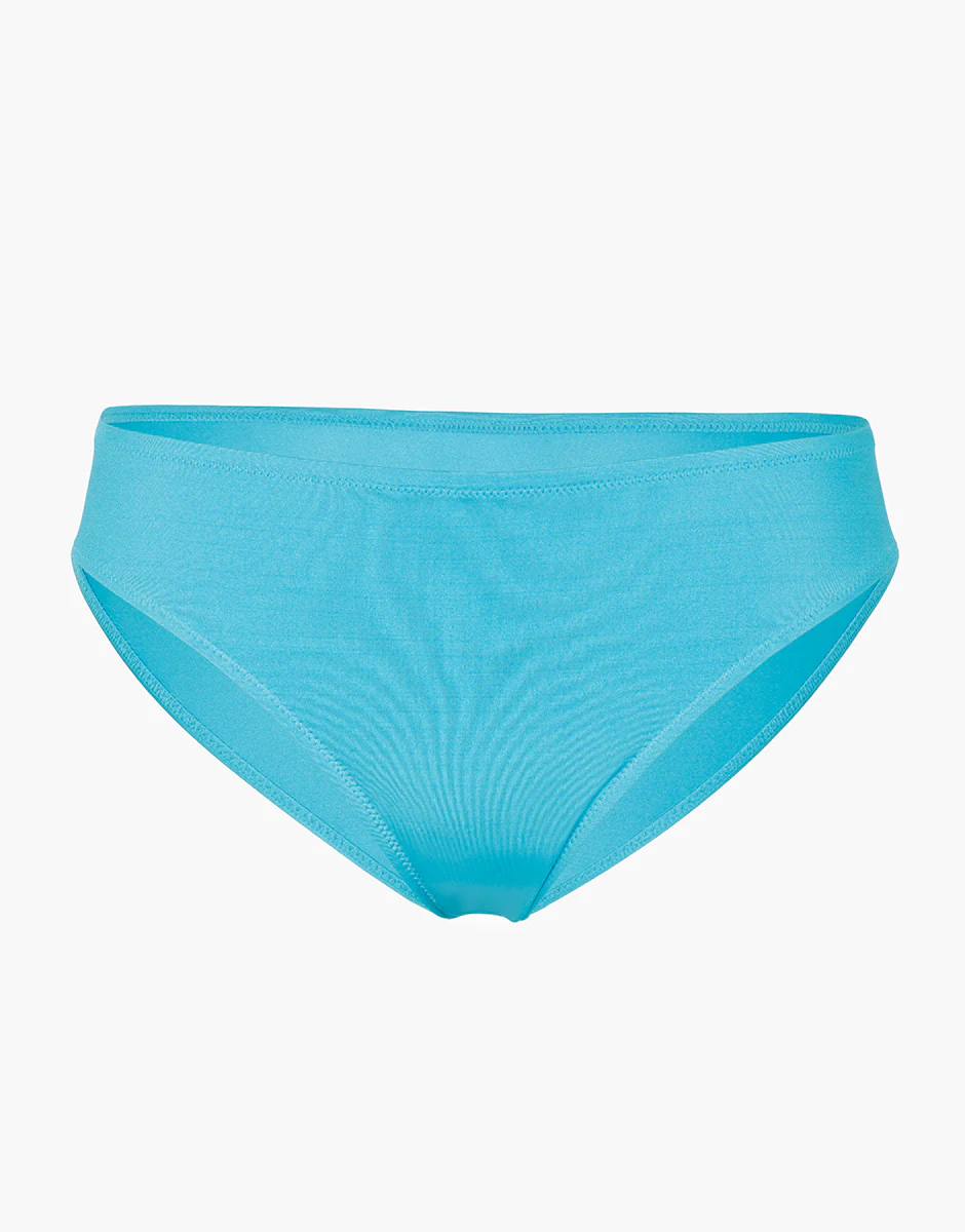 Costume Slip Midi Essential Micro, turchese - Image 5