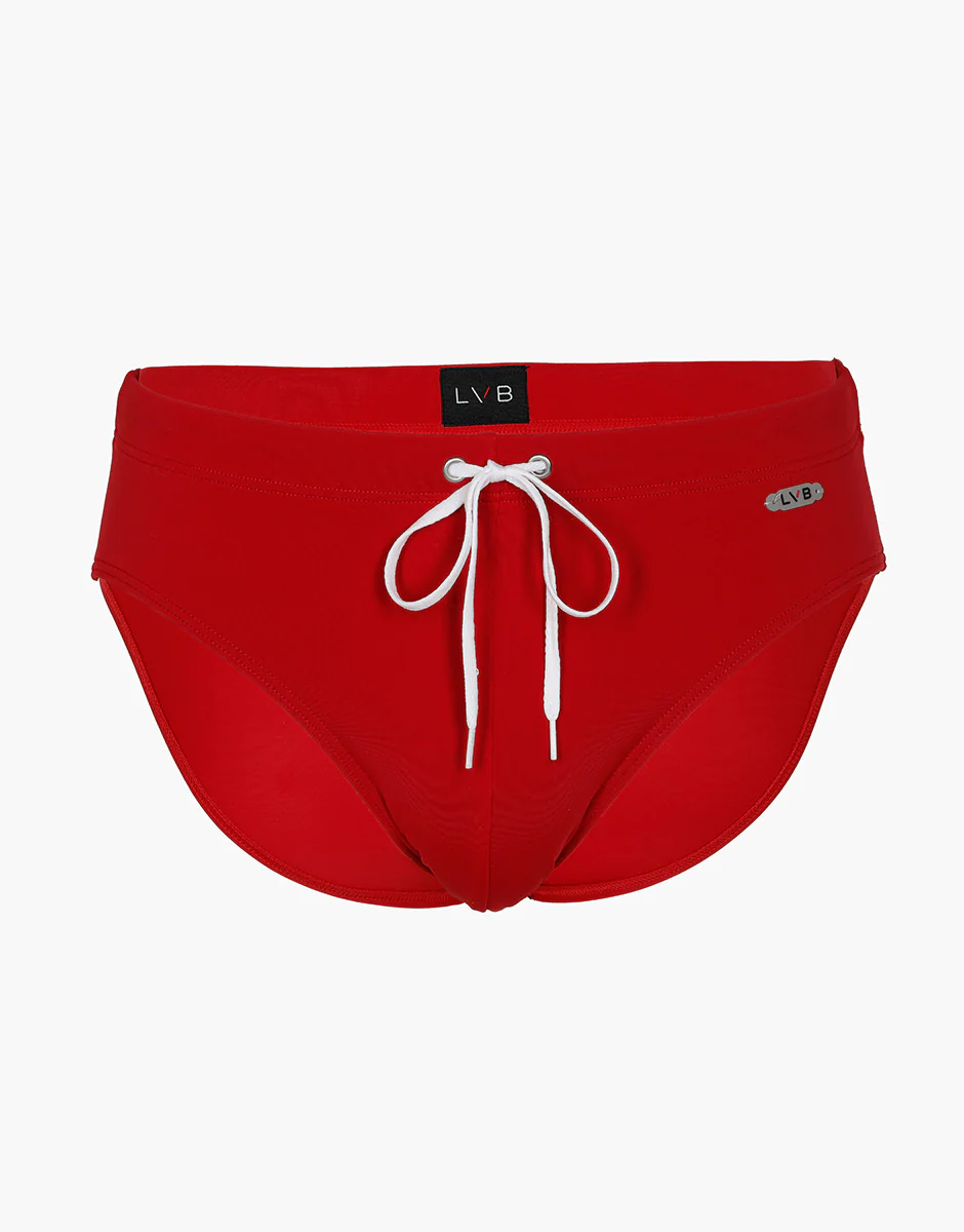 Costume Slip Sporty RCS Indemagliabile, rosso tibetano - Image 4