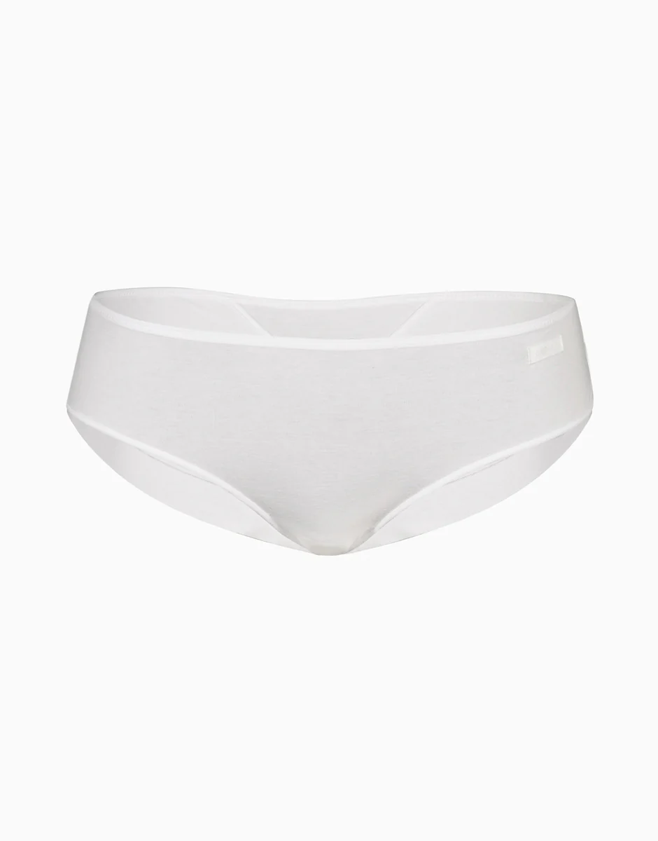 Culotte brasiliano Invisible Cotton bianco in cotone - Image 7