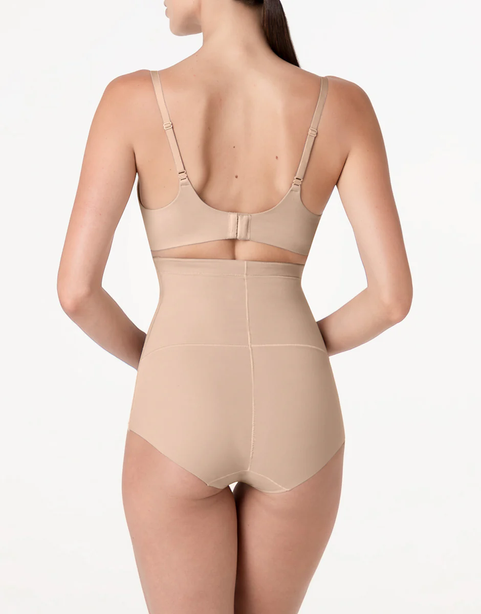 Guaina Vita Alta Modellante Sculpt Shaping in microfibra, nudo chiaro - Image 4