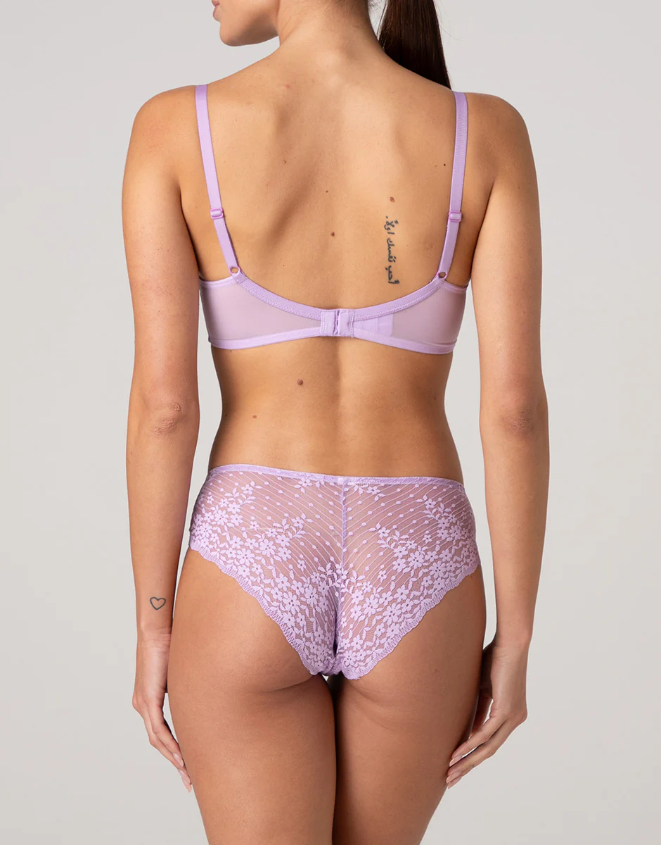 Reggiseno Balconcino con Ferretto Spring Lace in pizzo, lavanda - Image 5