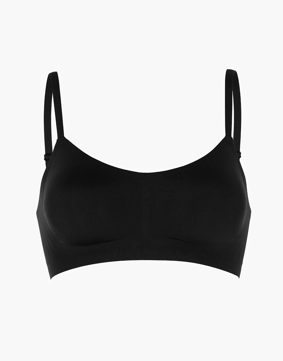 Reggiseno Brassiere Senza Ferretto Invisible Fusion in microfibra, nero - Image 6
