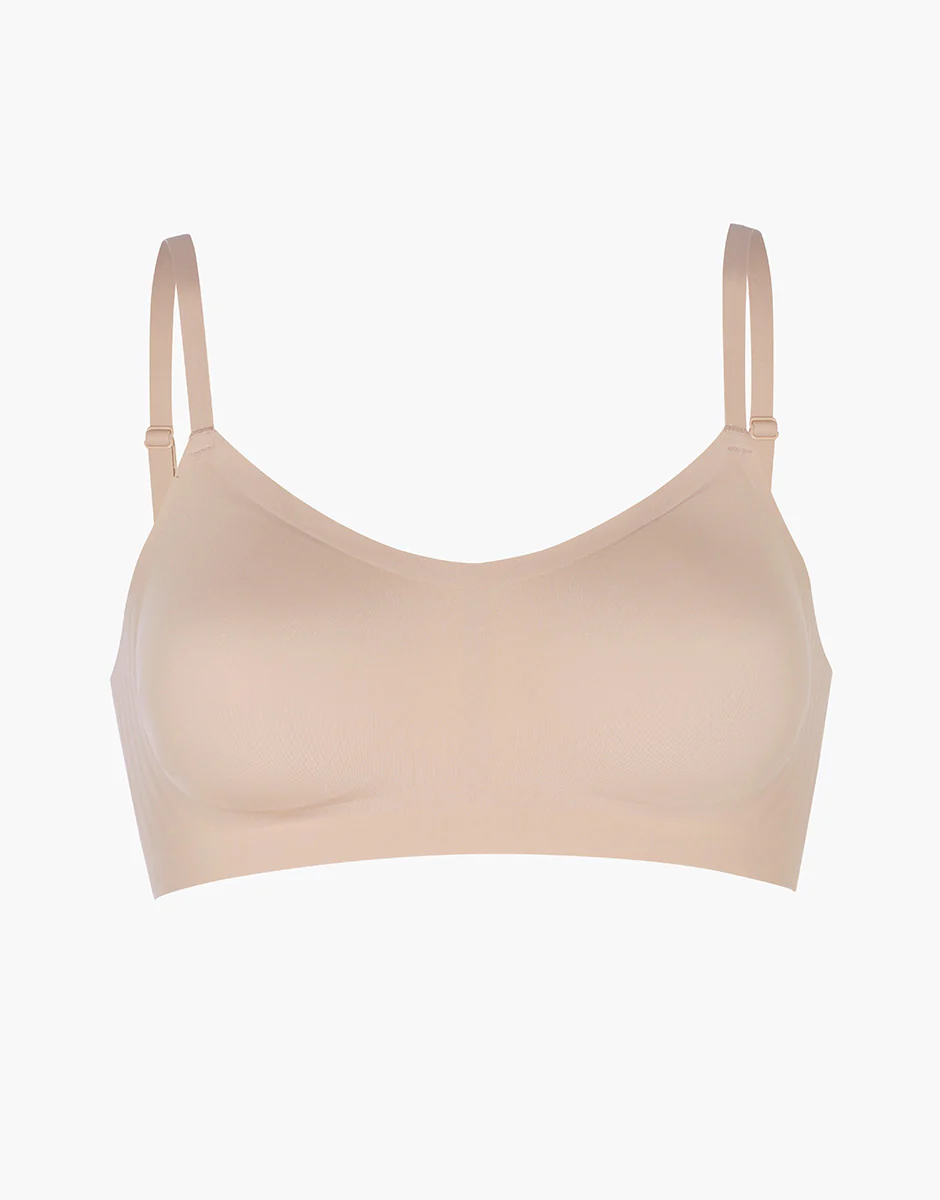 Reggiseno Brassiere Senza Ferretto Invisible Fusion in microfibra, nudo chiaro - Image 6