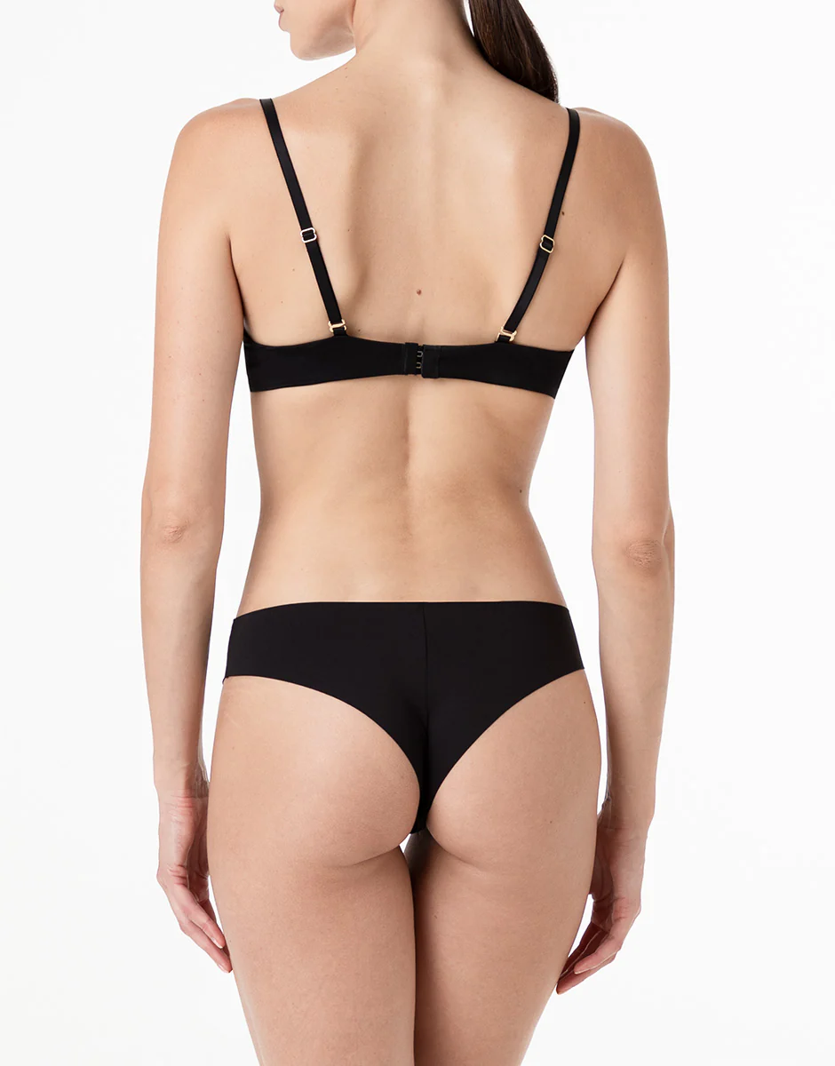 Reggiseno con Ferretto Coppa Spacer Invisible Breeze in microfibra, nero - Image 4