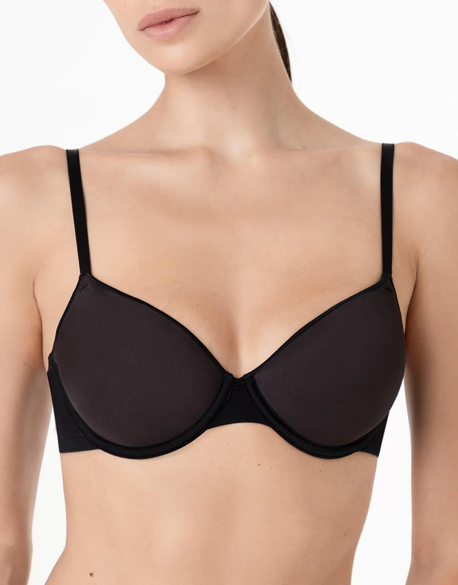 Reggiseno con Ferretto Coppa Spacer Invisible Breeze in microfibra, nero - Image 5