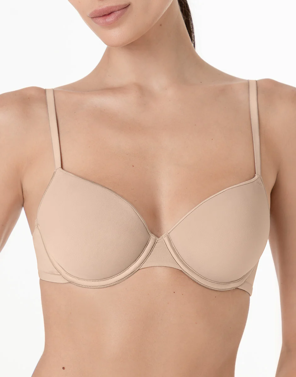 Reggiseno con Ferretto Coppa Spacer Invisible Breeze in microfibra, nudo chiaro - Image 5