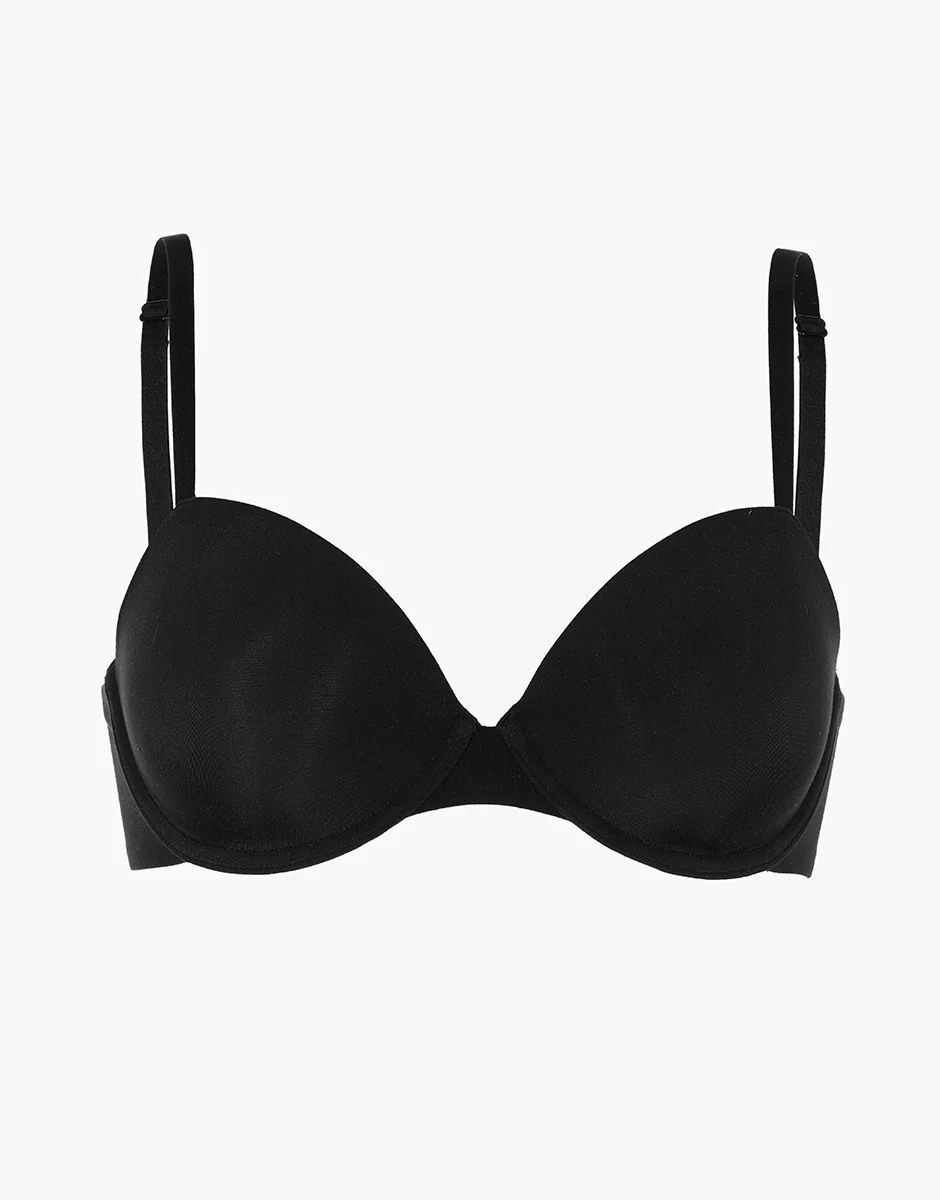 Reggiseno con Ferretto Invisible Essence in microfibra, nero - Image 6