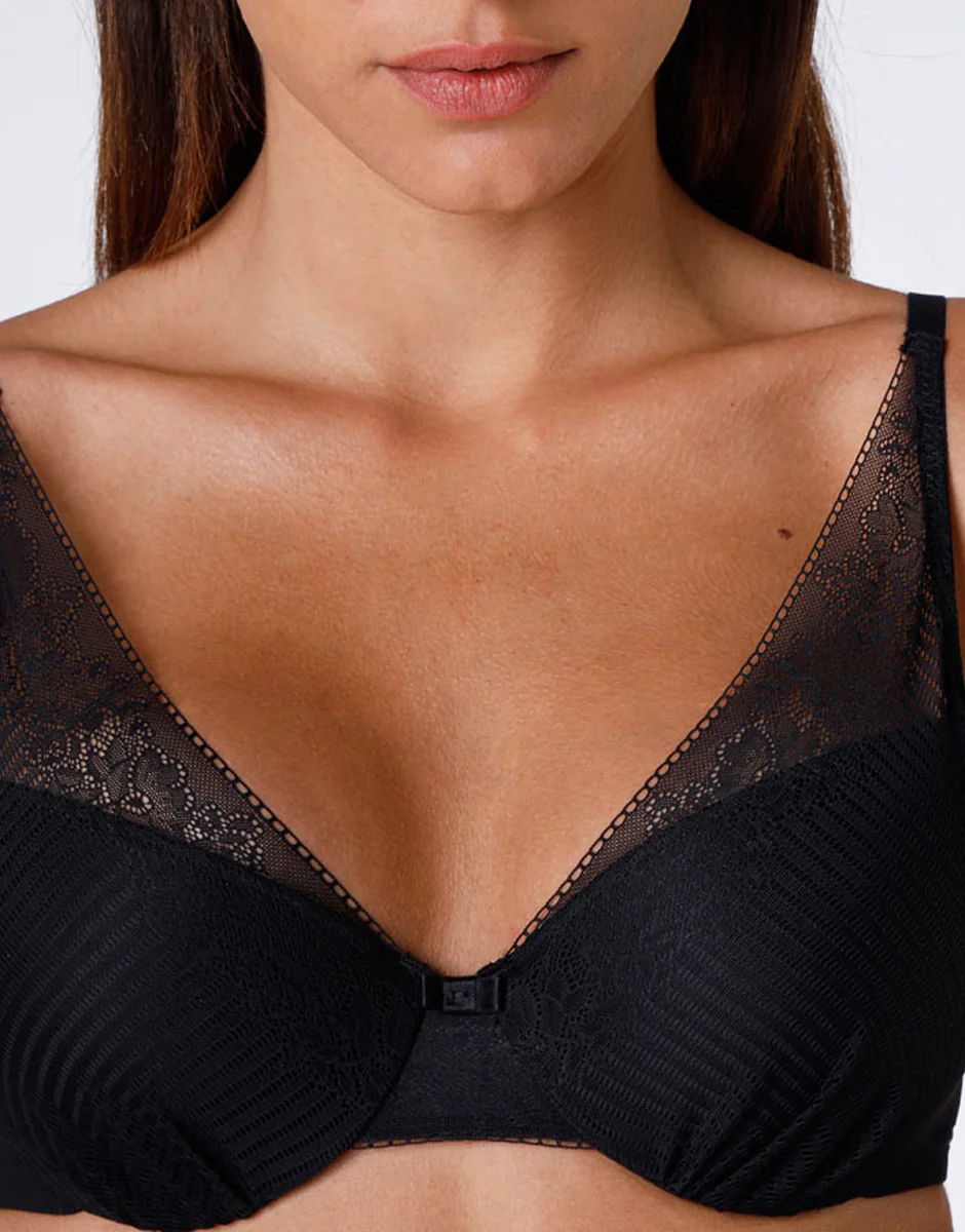 Reggiseno ferretto leggermente imbottito Sensual Touch Exclusive, nero - Image 6