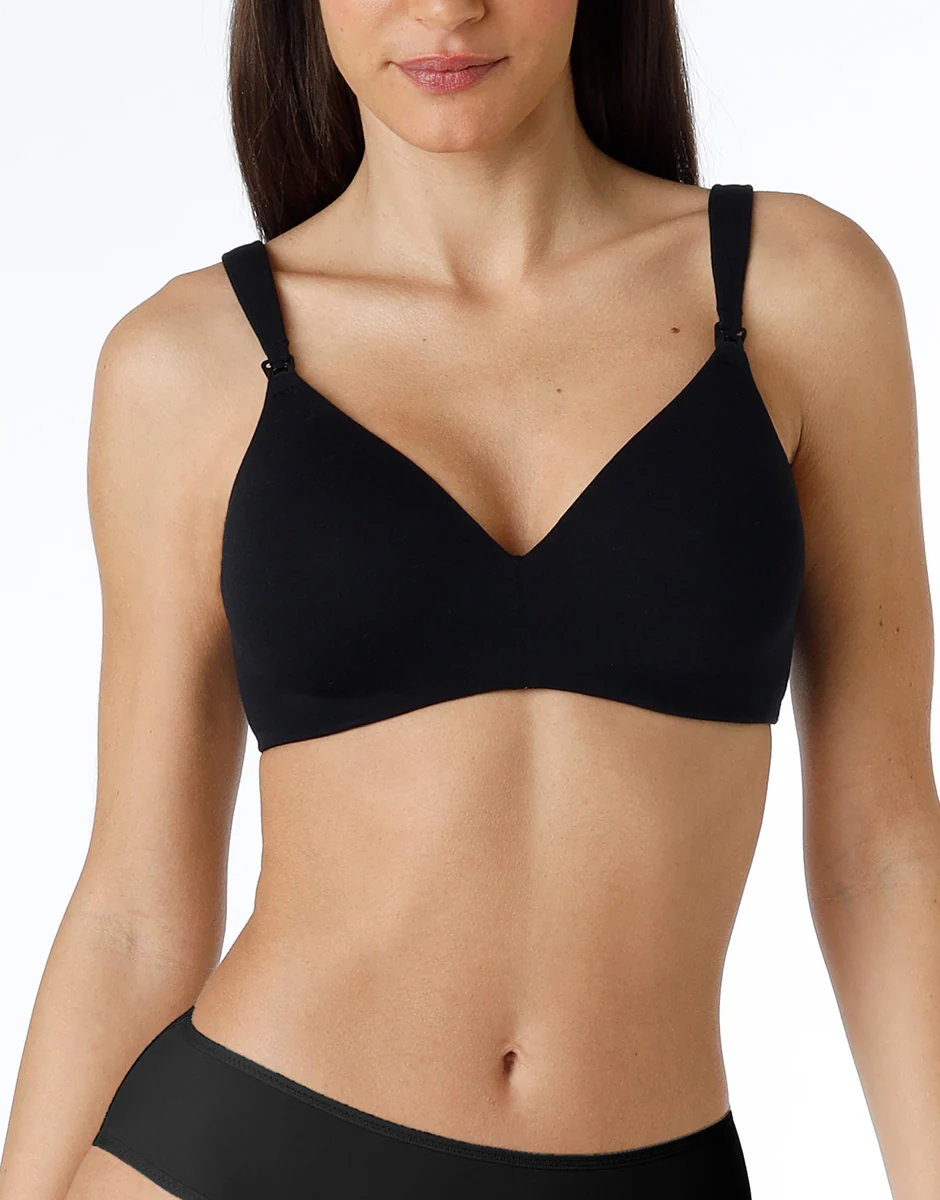 Reggiseno Imbottito senza Ferretto Lovable Maternity, nero - Image 3