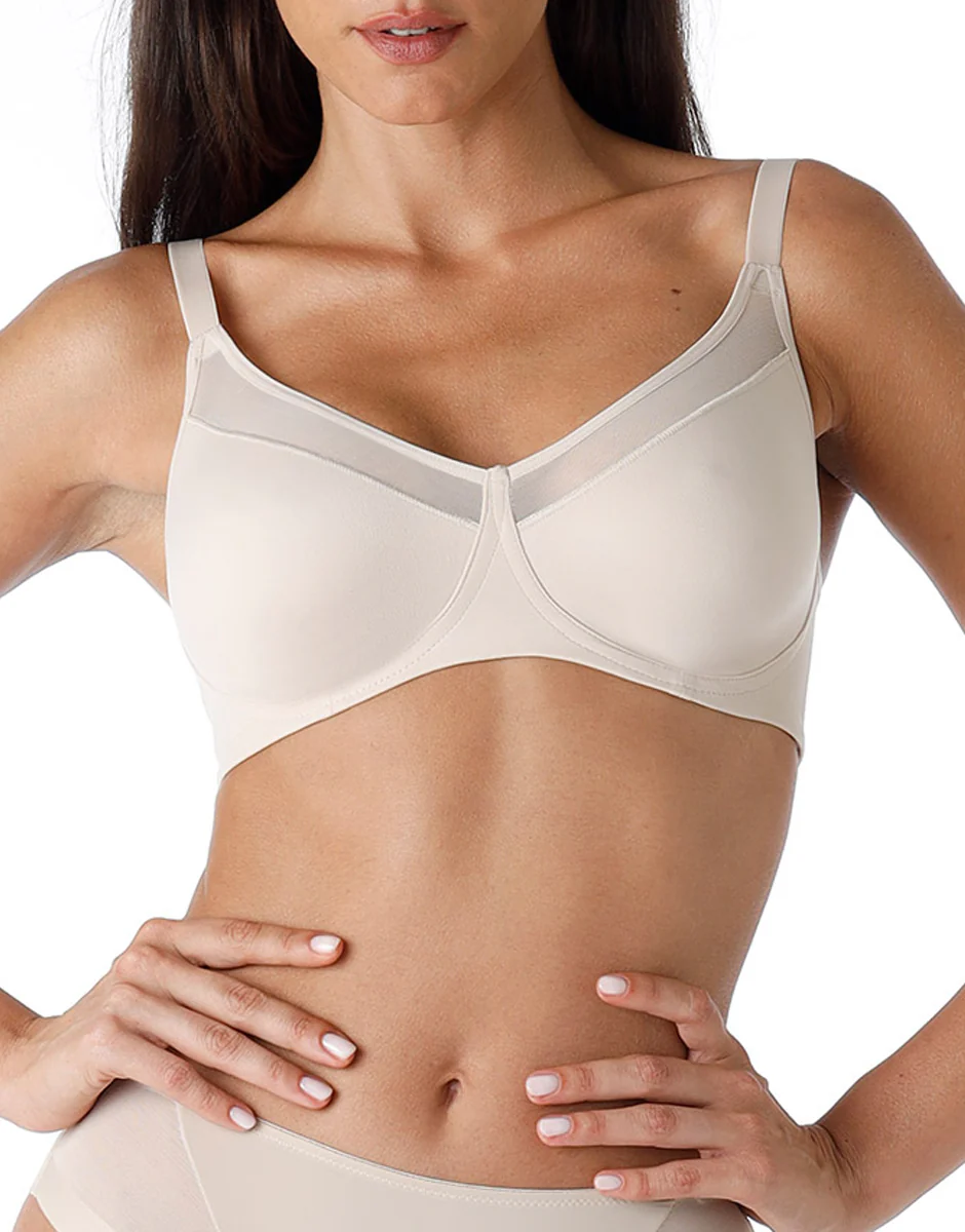 Reggiseno senza ferretto Generous Modern Shaping in microfibra, skin - Image 2