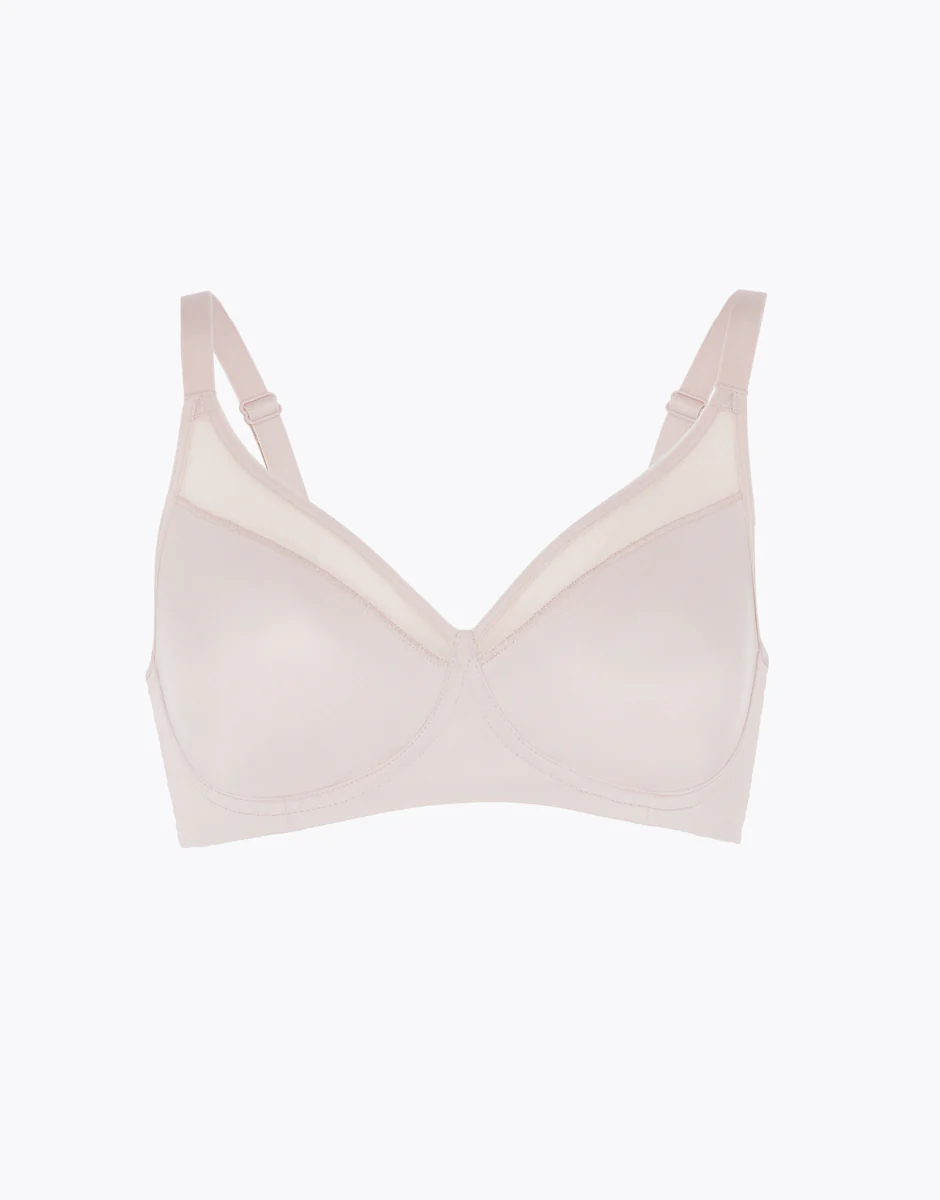 Reggiseno senza ferretto Generous Modern Shaping in microfibra, skin - Image 6