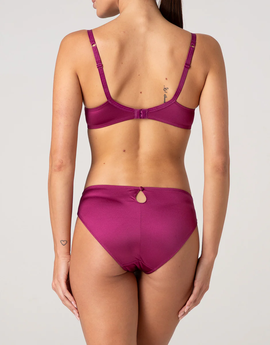 Slip Chic Micro in microfibra, lampone viola - Image 4