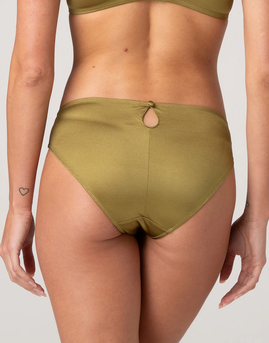 Slip Chic Micro in microfibra, verde cardamomo - Image 2