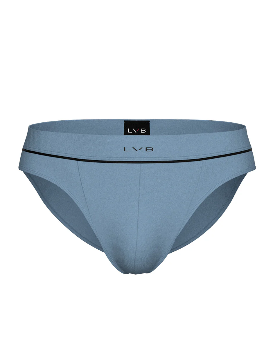 Slip Modern Cotton Modal, azzurro polvere - Image 4