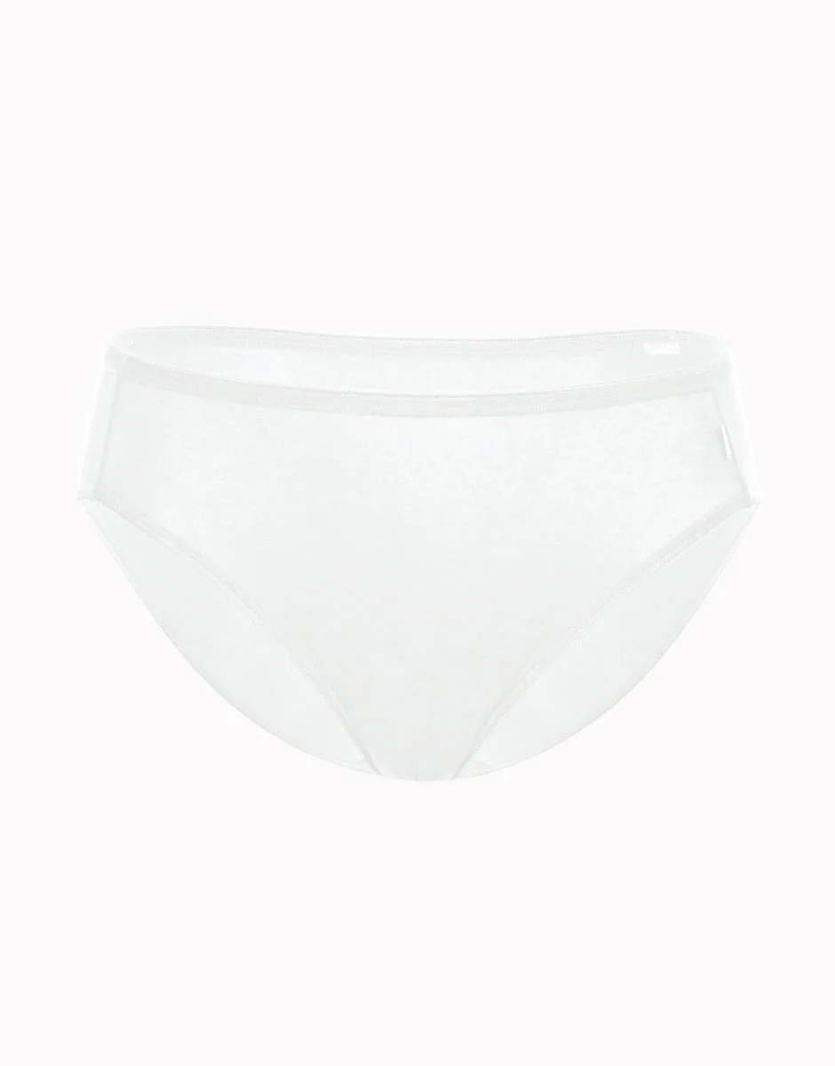 Slip tai lovely, bianco in cotone soft - Image 5