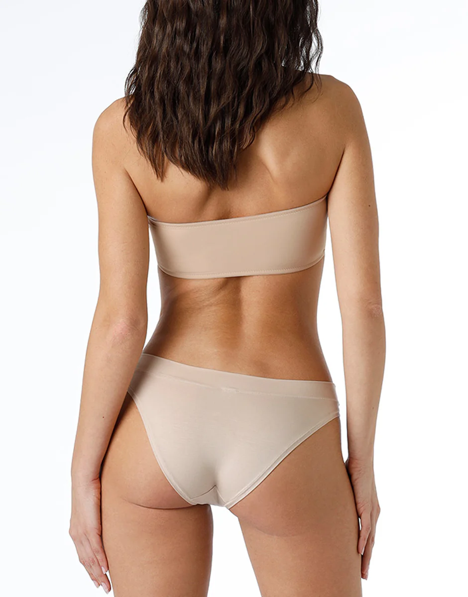 Slip Ultrasoft Panties in Cotone Modal, nudo chiaro - Image 4