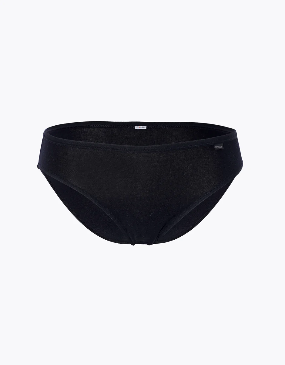 Tai lovely in cotone modal, nero - Image 6